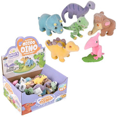 1.5" Flocked Micro Pre-Historic Assortment - LLB Toys