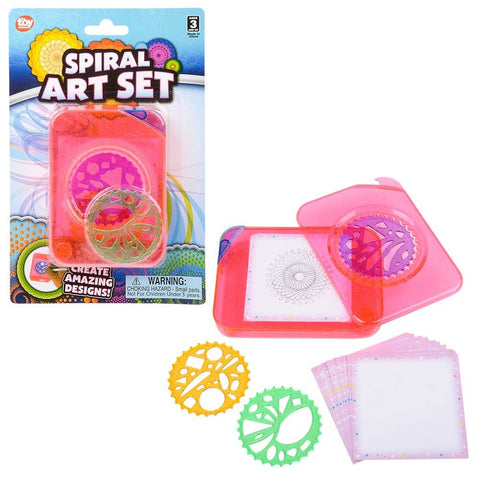 5" SPIRAL ART SET LLB kids toys