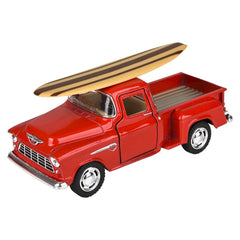 1955 Chevy Stepside Pick-Up W/surfboard - LLB Toys