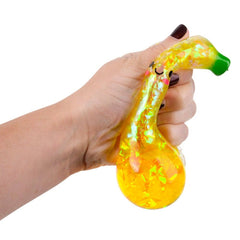 5.5" SQUEEZE SPARKLE BANANA LLB kids toys