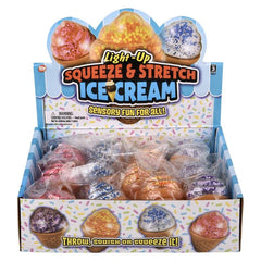 Light-Up Ice Cream Cone Toy - 3.5"  - LLB Toys