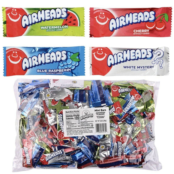 Airheads Bulk Mini Bars Candy - LLB Toys