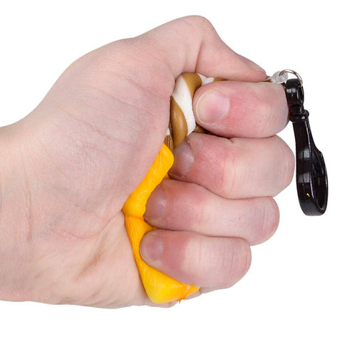 Squish Ice Cream Cone Backpack Clip  4" - LLB Toys