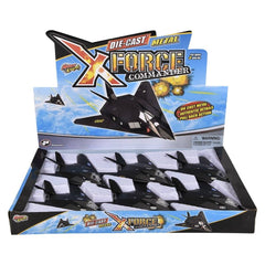 8" F-117 NIGHTHAWK Die-Cast  - LLB Toys