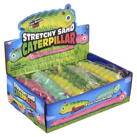 6" Stretchy Sand Caterpillar LLB kids toys