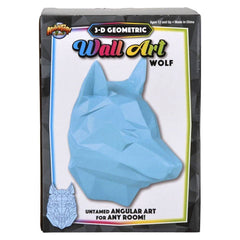 Wolf Geometric Wall Art 4.5" LLB kids toys