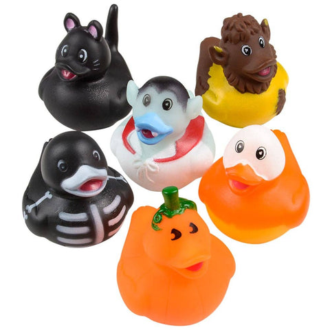 HALLOWEEN RUBBER DUCKIES LLB Bath Toys