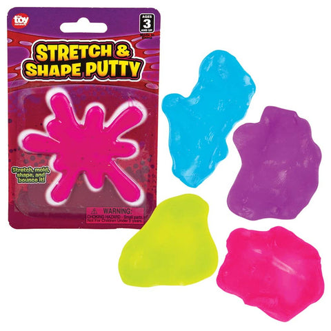4" STRETCH AND SHAPE PUTTY LLB Slime & Putty