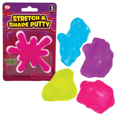 4" STRETCH AND SHAPE PUTTY LLB Slime & Putty