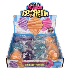 3.5" Squeezy Sugar Ice Cream Cone - LLB Toys