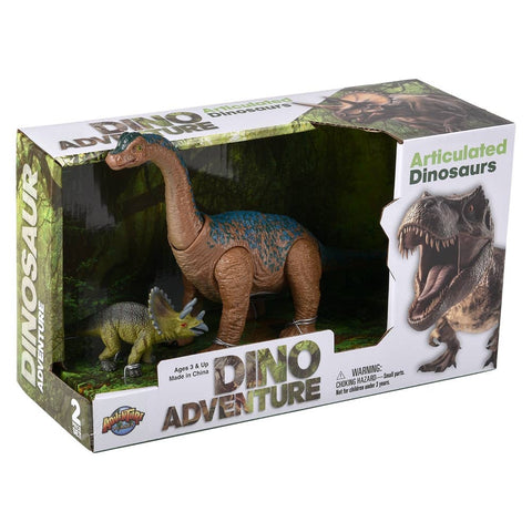 9" Articulated Brachiosaurus Figurine- LLB Toys
