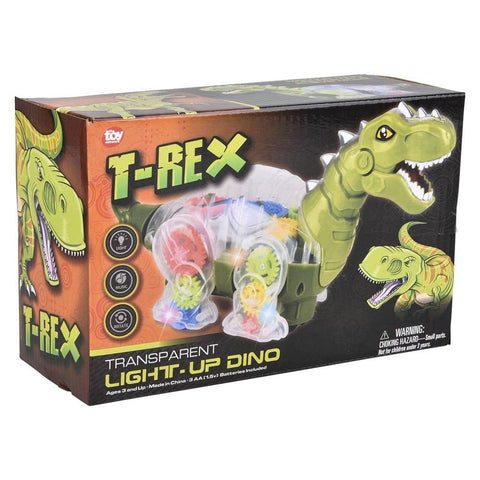 9.25" Light-Up Gear T-Rex LLB Light-up Toys