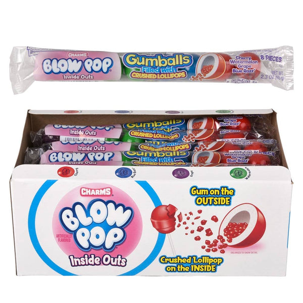 Charms Blow Pop Inside Out Gum - LLB Candy