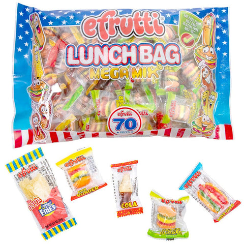 GUMMI LUNCH BAG MEGA MIX  - LLB Candy