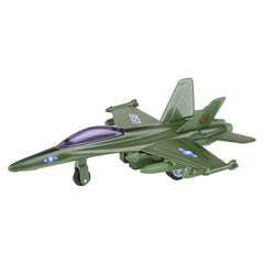 4" DIE-CAST PULLBACK FIGHTER JET LLB Car Toys