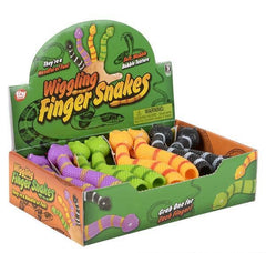 5.5" FINGER SNAKE (24PC/UN) LLB kids toys