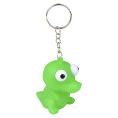 2" SQUEEZE ANIMAL POPPING EYE KEYCHAIN LLB Keychain