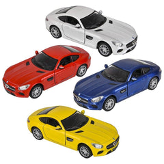 5" Diecast Pull Back Mercedes-Amg GT LLB kids toys