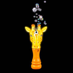 8" GIRAFFE LIGHT-UP BUBBLE WAND LLB Light-up Toys