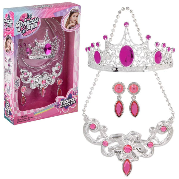 Pretend Play Princess Tiara Jewelry Set - LLB Toys