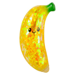5.5" SQUEEZE SPARKLE BANANA LLB kids toys