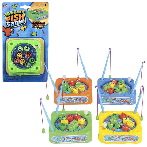 3.5" WIND UP FISHING GAME LLB kids toys