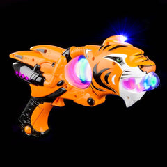 11.5" SUPER SPINNER TIGER BLASTER LLB kids toys