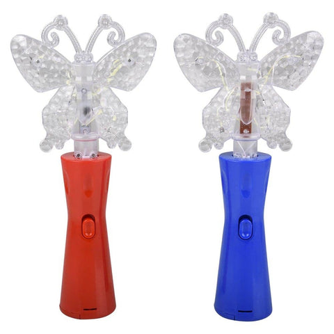 10" LIGHT-UP BUTTERFLY MAGIC WAND LLB Light-up Toys