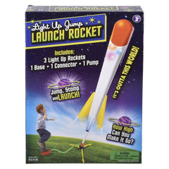 Light Up Jump Rocket Launch LLB kids toys