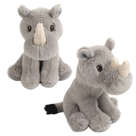 6″ Earth Safe Rhino LLB Plush Toys