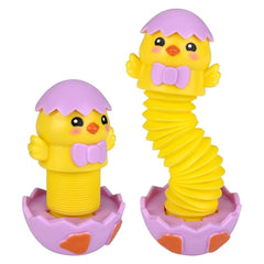 Easter Chick Fidget Pop Tube 7" - LLB Toys