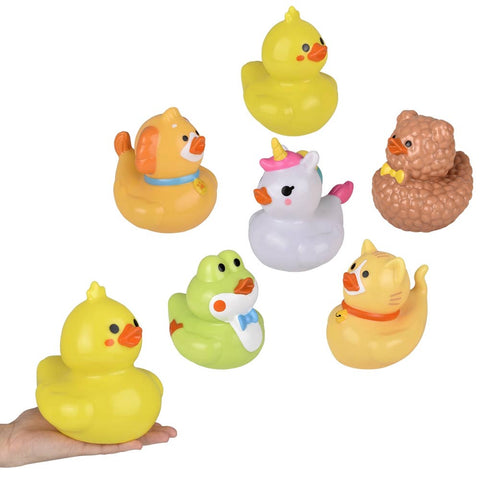 Big Kawaii Animal Rubber Duckies 6" - LLB Toys
