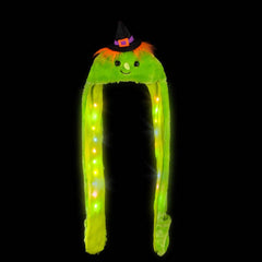 Light-Up Plush Witch Hat Scarf - LLB Toys