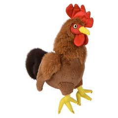 12" Animal Den Rooster Plush -  LLB Toys
