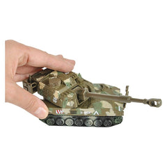 4.5" DIE-CAST PULL BACK TANK LLB Car Toys