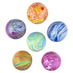 2.33" SQUISH AND STRETCH MARBLEIZED GUMMI BALL LLB kids toys