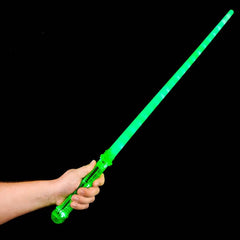 28" SUPER BRIGHT 30 LED GREEN SWORD LLB kids toys