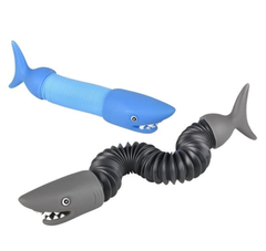 7.5" SHARK FIDGET POP TUBE LLB Fidget Toys