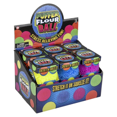 2.75" Puffer Flour Ball 12ct LLB kids toys