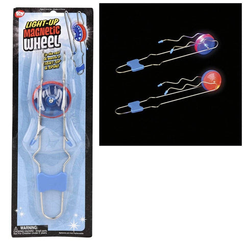 10.25" Light-Up Magnetic Wheel - Blister Carded - LLB Toys