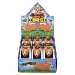 4" STRETCHY, SQUISH CORGI LLB Squishy Toys