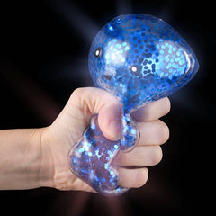 4.5" Sparkle Light-Up Puffer Gummy Bear - LLB Toys