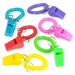 2" SPIRAL WHISTLES LLB kids toys