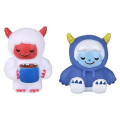 2" Rubber Yeti Characters- LLB Toys
