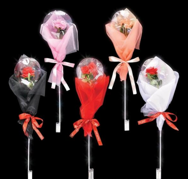 LIGHT-UP BALLOON ROSE WAND LLB Light-up Toys