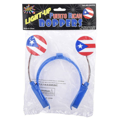 LIGHT-UP PUERTO RICAN FLAG BOPPERS LLB Light-up Toys