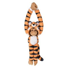 27.5" Dressed Tiger Hanging Monkey - LLB Toys