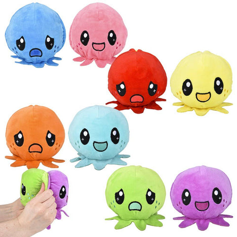REVERSE EEZ plush OCTOPUS 5" - LLB Plush Toys