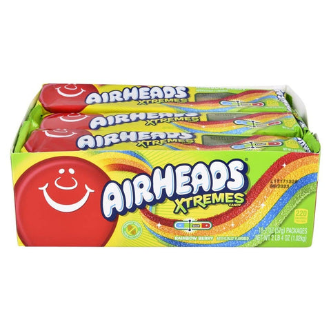 AIRHEADS XTREME SOUR BELTS  - LLB Candy