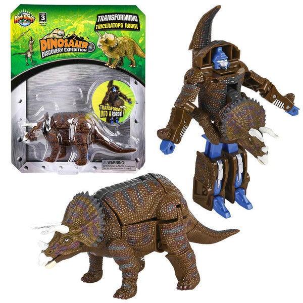 Triceratops Robot Action Figure - LLB Toys